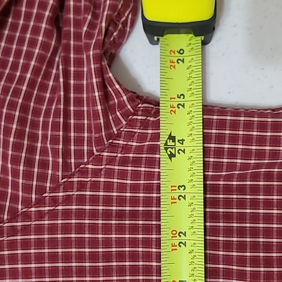 Chaps men's long-sleeved plaid button-up shirt size Large - Picture 5 of 5